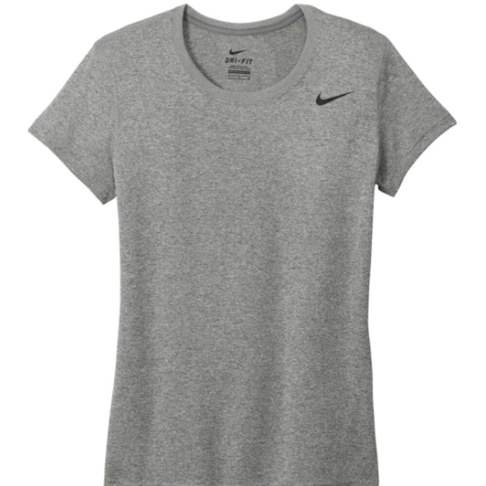 NWT Nike Grey "The Nike Tee" with Black Swoosh
